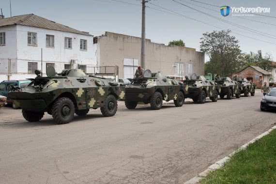 ДП «Миколаївський бронетанковий завод» передало Міноборони десять одиниць БРДМ-2Л1