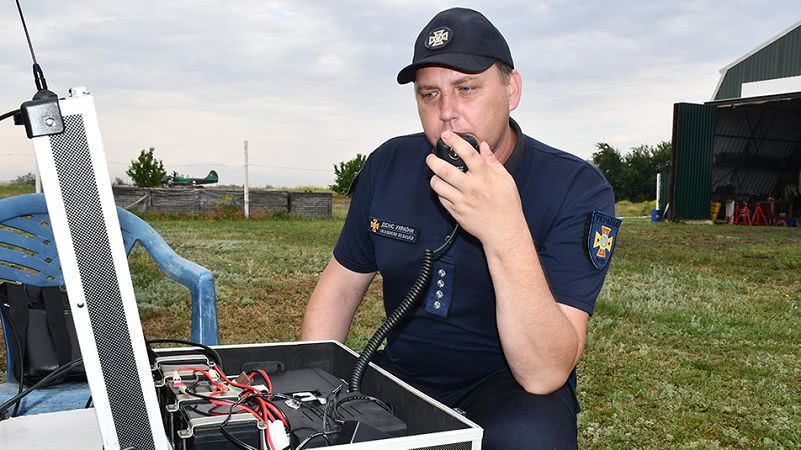 Цивільний повітряний патруль і миколаївські рятувальники здійснили пожежну розвідку