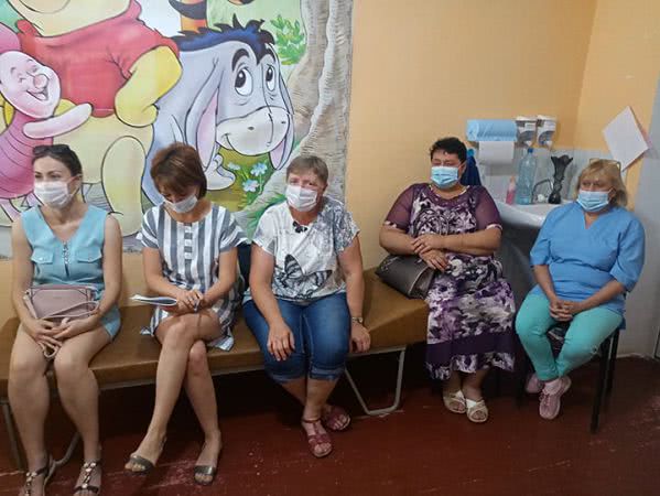 В ОТГ на Николаевщине у медсестёр приняли зачёт по навыкам профилактических прививок