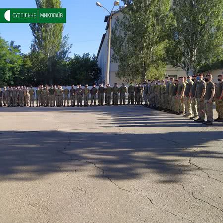 В 79-й Николаевской отдельной десантно-штурмовой бригаде состоялся митинг-реквием по погибшим в 2014 году военнослужащим на Луганщине