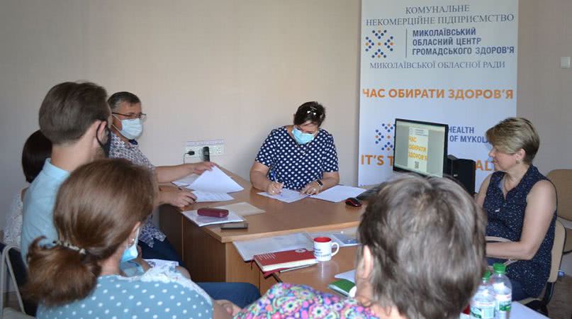 Миколаївський обласний центр громадського здоров’я підписав меморандум щодо партнерства з фтизіопульмонологічним центром