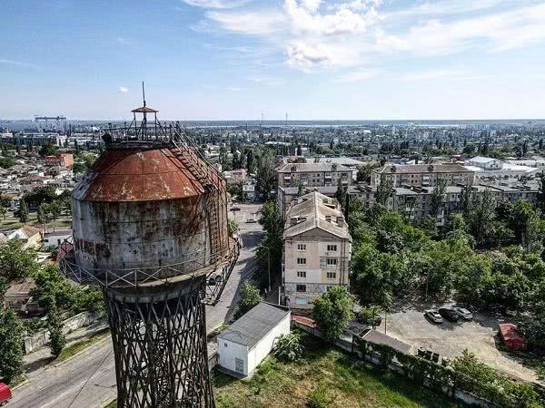 Шуховской водонапорной башне в Николаеве срочно нужен ремонт