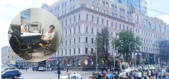 Появились детали захвата банка в Киеве в БЦ «Леонардо»: террорист задержан, заложница освобождена
