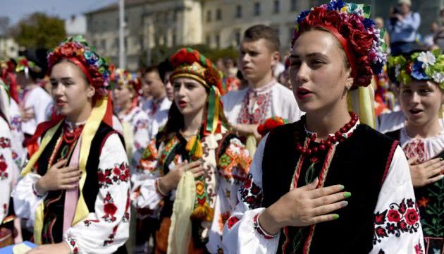 Украинцы празднуют День Независимости