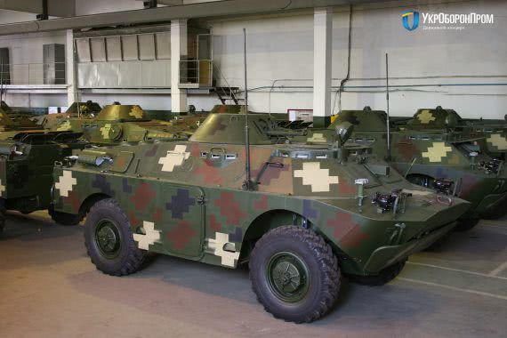 Николаевский бронетанковый завод досрочно выполнил контракт по ремонту БРДМ