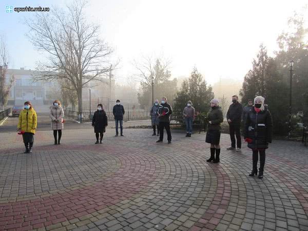 27.11.2020 У смт. Березанка вшанували пам’ять жертв Голодомору