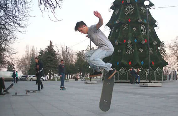 Новый год в Николаеве встречаем с плюс 12 градусов