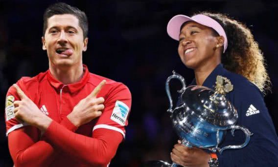 Левандовски и Осака - спортсмены года по версии AIPS