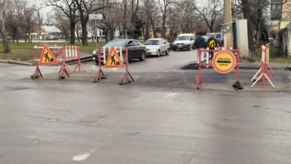 Николаевская ТЭЦ устраняет усадки после своих разрытий