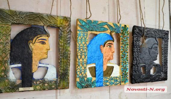 Николаевский скульптор Ната Макеева воплотила в гипсе Клеопатру