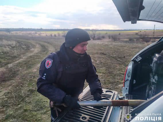 В школьной подсобке на Николаевщине нашли авиаракету С-5