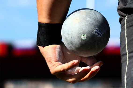 Николаевец Константин Санкевич обновил личный рекод в толкании ядра