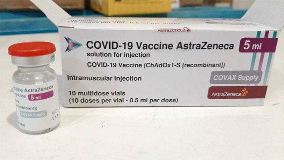 В Николаевской области начинают колоть вторую дозу вакцины AstraZeneca