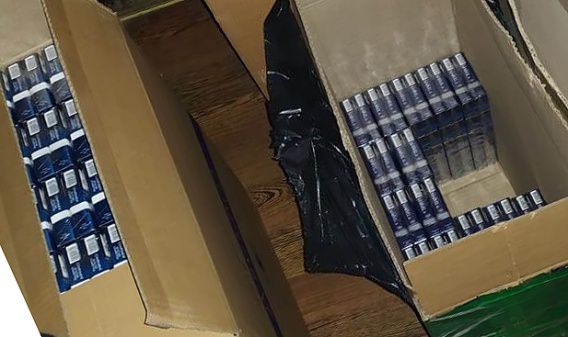 Николаевская налоговая изъяла у контрабандистов сигарет на 2 миллиона гривен