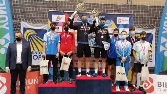 Четверо николаевских бадминтонистов привезли медали Polish U17 International