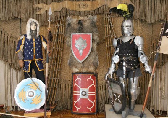 В городе Николаеве воссоздали образ воина эпохи Чингисхана