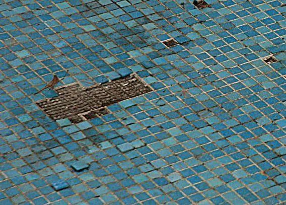 В чаше корабля в «Сказке» отклеивается плитка: капремонт завершился 5 месяцев назад