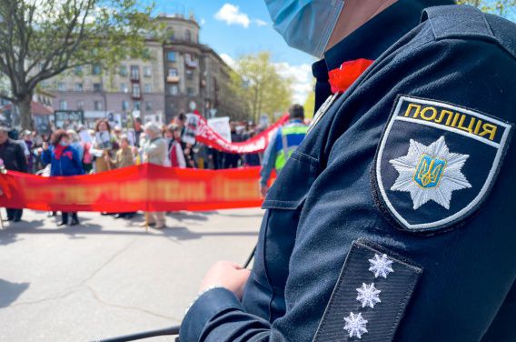 Георгиевские ленты, коммунистическая символика и неподчинение полиции: 9 Мая на Николаевщине