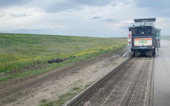 Начался капремонт еще одного отрезка Н-14: от границы с Кировоградской областью до Воссиятского