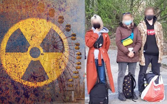 Жительница Николаева повела в Чернобыльскую зону отчуждения российских туристов