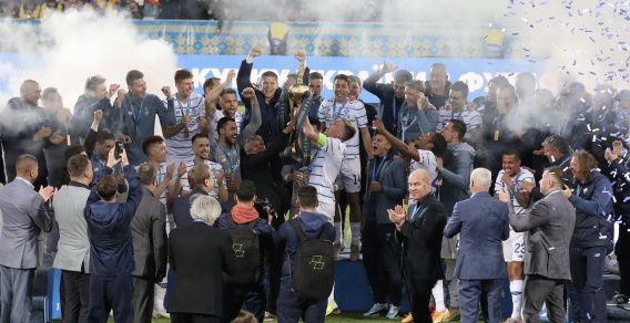 Киевское «Динамо" в экстра-тайме обыграло "Зарю" и стало обладателем кубка Украины