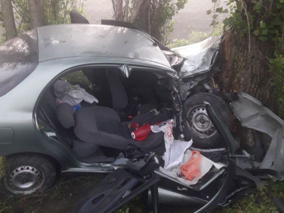 В аварии в Николаевской области разбилась 42-летняя беременная женщина