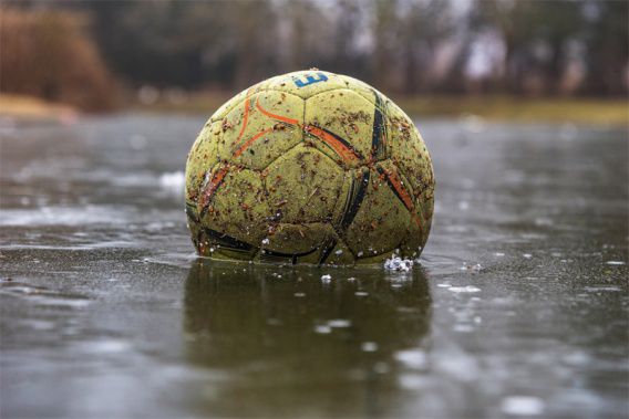 Матч «Судостроитель» - «Арарат» смыл ливень