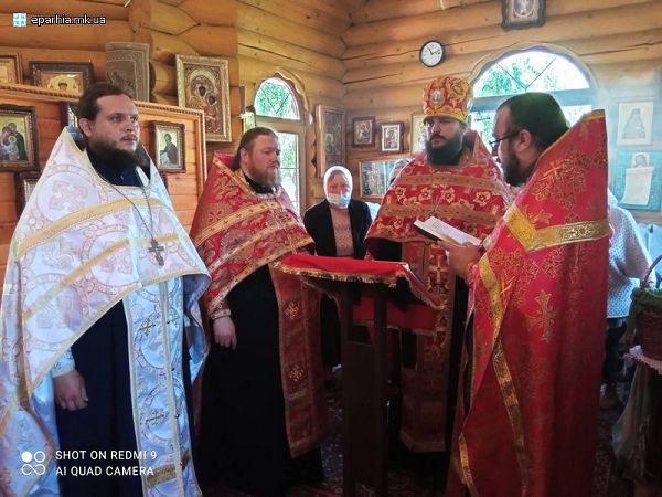 08.06.2021  Богослужение в честь десятилетнего юбилея освящения храма святого мученика Иоанна Воина г. Николаева