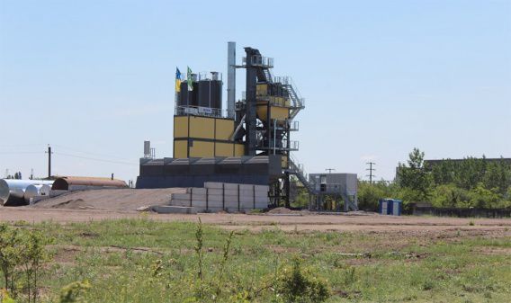 В Николаевской области запускается новый асфальтный завод