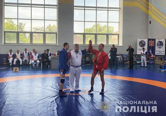 Николаевский самбист выиграл чемпионат Национальной полиции Украины