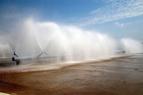 Начата реализация грандиозного проекта по охлаждению воды для Южно-Украинской АЭС