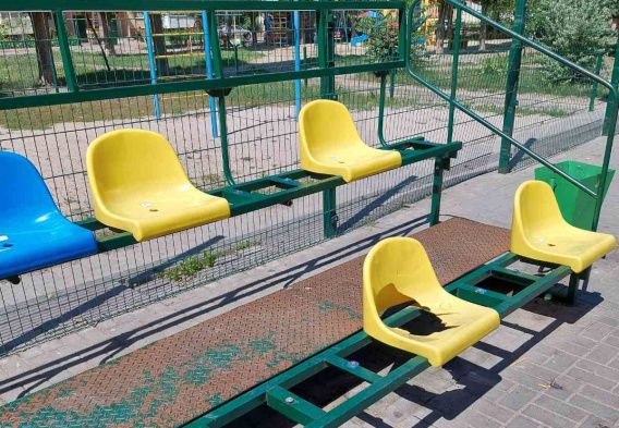 Вандалы разгромили несколько новых спортивных площадок в Заводском районе