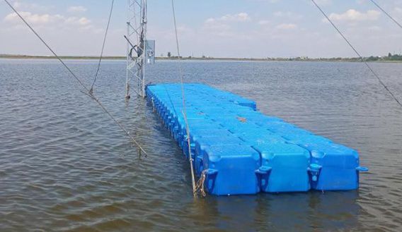 На Николаевщине в природоохранной зоне устанавливают водные аттракционы