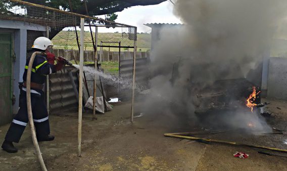 На Николаевщине за сутки сгорели четыре «старинных» автомобиля