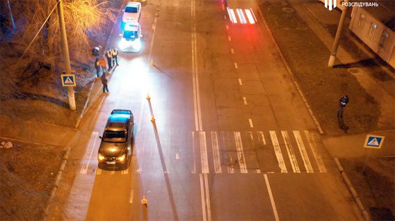 В Николаеве будут судить полицейскую, которая сбила мужчину на пешеходном переходе