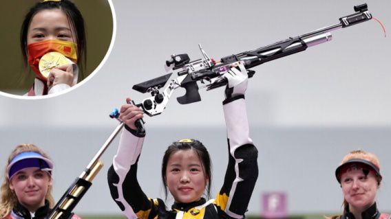 Первое "золото" Олимпиады в Токио досталось Китаю