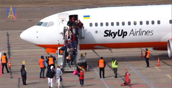 Авиакомпания SkyUp на время переведет свои рейсы из Одесского в Николаевский аэропорт