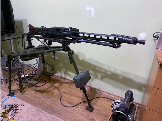 Николаевская прокуратура назвала владельца ППШ, пулемета Дегтярева и «шмайсера»