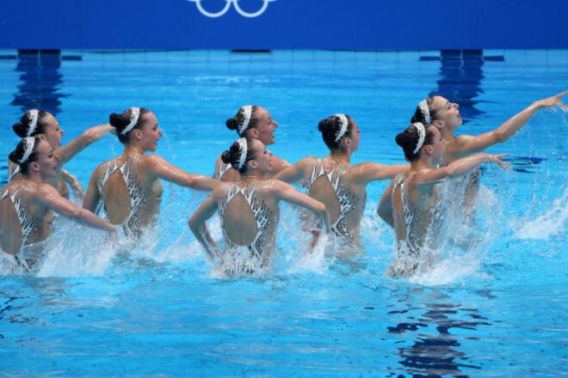 Украина берет «бронзу» в артистическом плавании