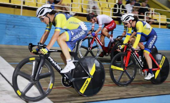 Николаевские гонщицы Солтыс, Колижук и Голод - призеры чемпионата Украины в спринтерском омниуме