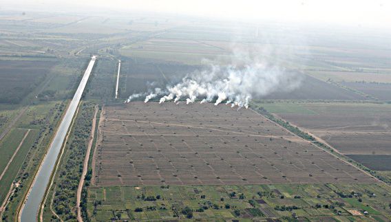 В Николаевском районе «невстановлена особа» захватила 110 гектаров сельхозугодий