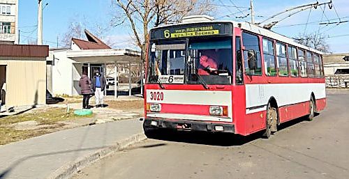 Троллейбус №6 временно будет ходить до Николаевского городского стадиона