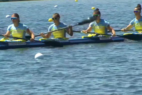 Воспитанница николаевской школы гребли Куклиновская и ее байдарка-четверка не отобрались в финал Олимпиады