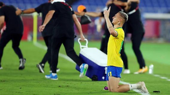 Бразилия стала двукратным олимпийским чемпионом по футболу