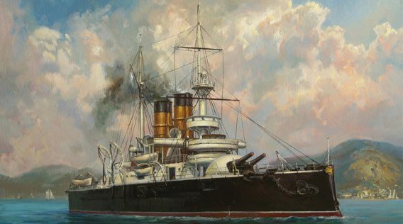 Броненосец «Двенадцать апостолов», построенный в Николаеве не воевал, зато снимался в кино