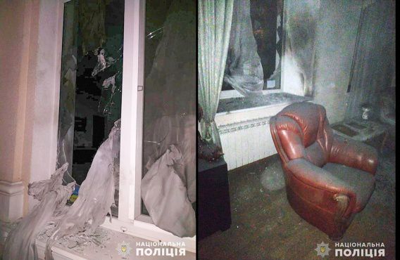 Ночью в Николаеве пыталсь сжечь офис юридической фирмы