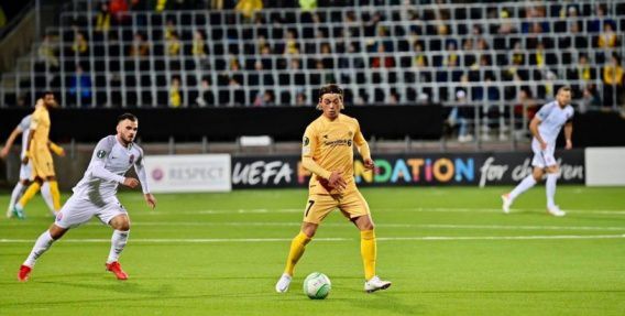 Воспитанник николаевского «Торпедо» Игорь Снурницын дебютировал в еврокубках