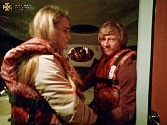 На Кинбурне для спасения туриста задействовали спецтехинку