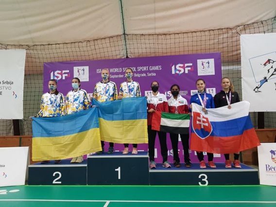 Николаевские бадминтонисты взяли «золото» на первых в истории Всемирных ученических спортивных играх в Сербии