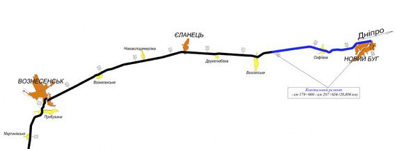 Начался ремонт 28-километрового участка трассы Одесса-Вознесенск-Новый Буг